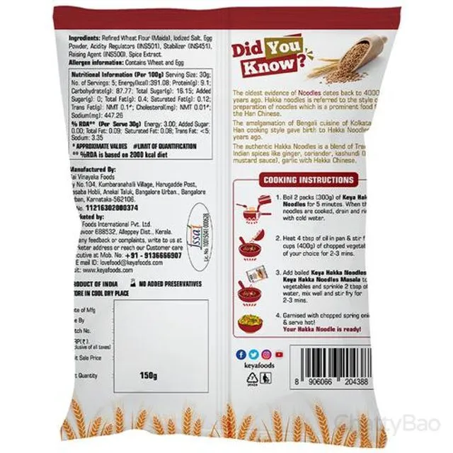 Keya Egg Hakka Noodles 150 g view 2