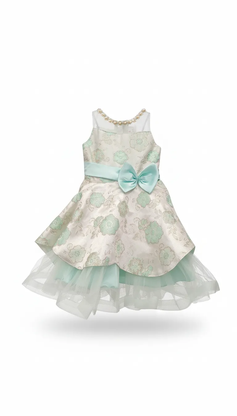 Girls Fancy Frock,S view 2