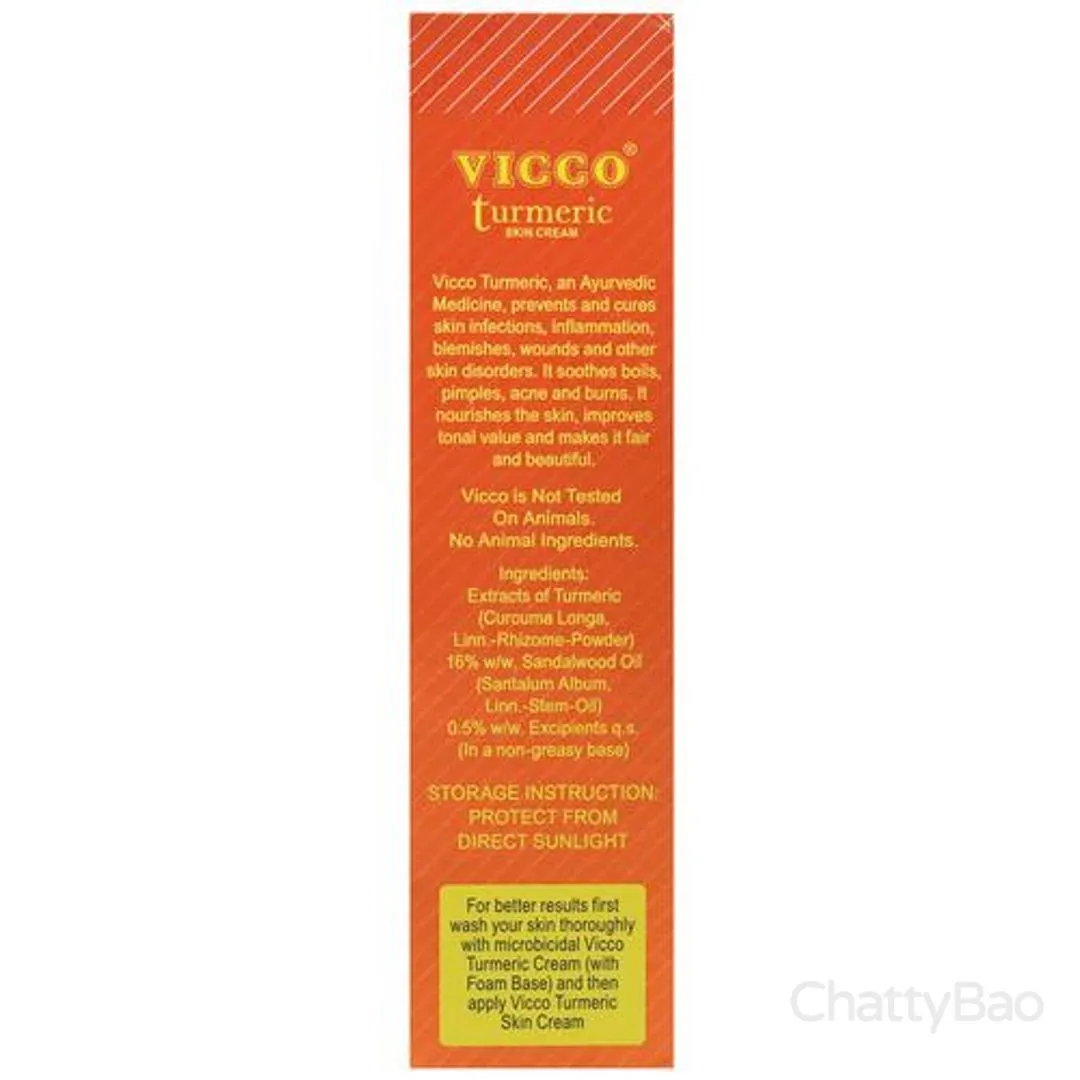 Vicco Turmeric Skin Cream - Ayurvedic Medicine 70 g view 2