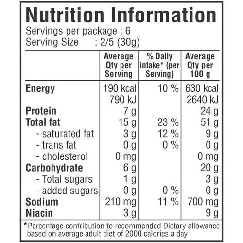 Jabsons Original Bharuchi Khari Sing/Dry Roasted Peanut 200 g view 3