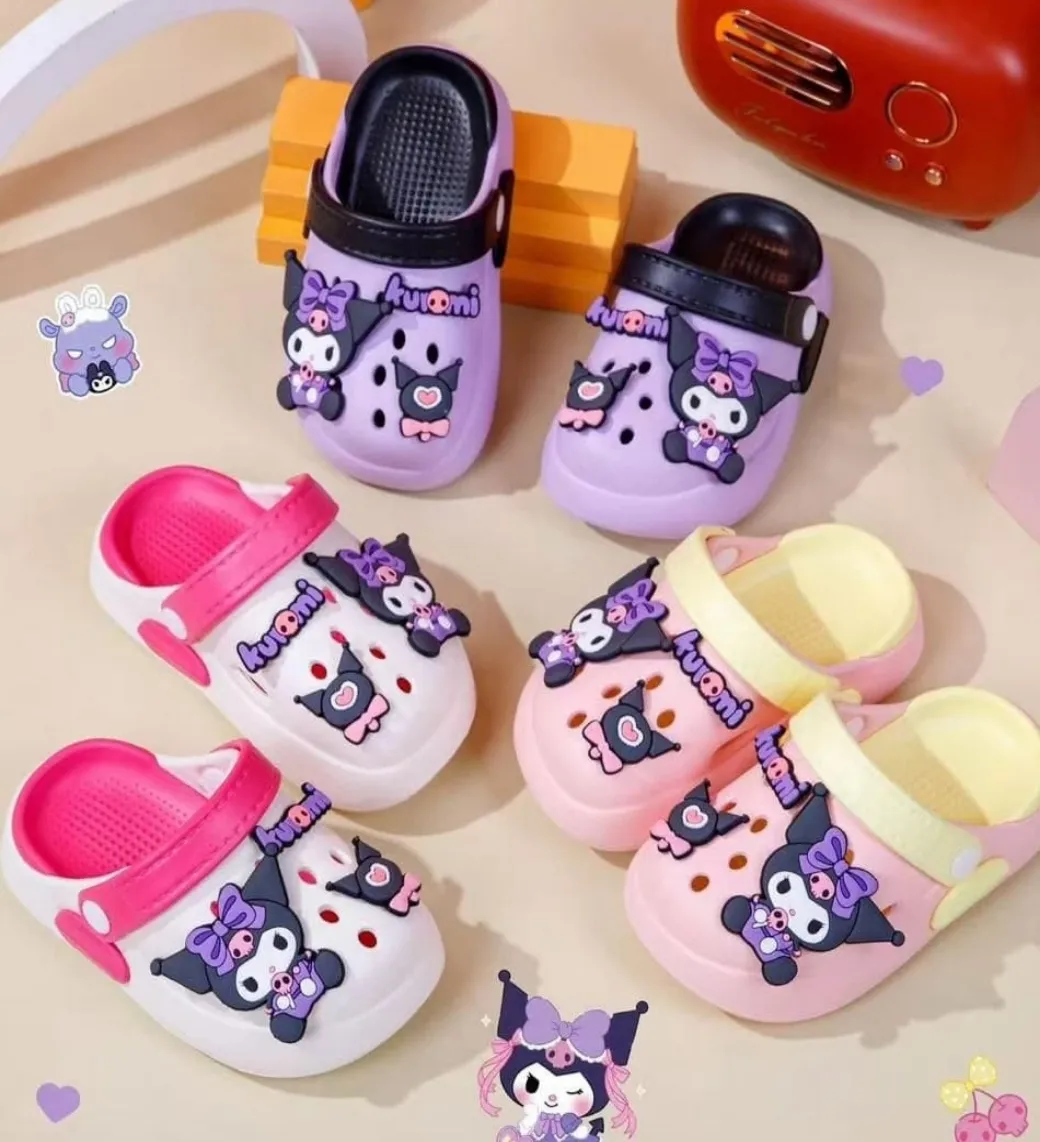 Kuromi Childrens Clogs view 2