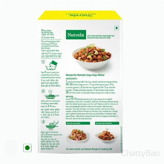 Nutrela Soya - Mini Chunks 200 g view 2