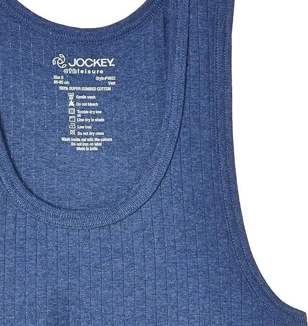 Jockey Vest Denim 9922 view 3