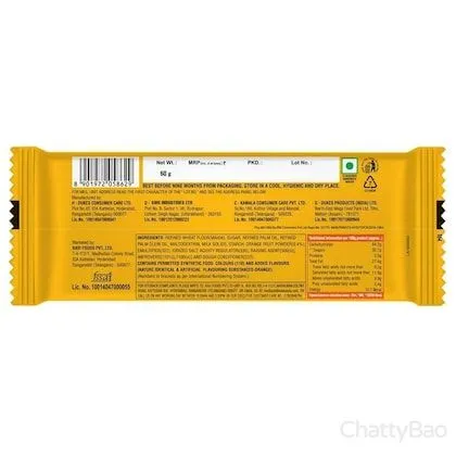 Dukes Waffy Wafers - Orange 60 g view 2