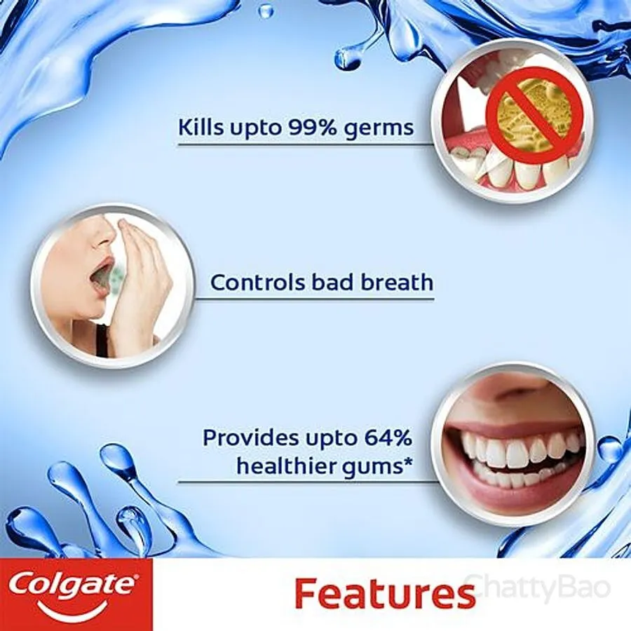 Colgate Mouthwash - Plax, Complete Care 250 ml view 3