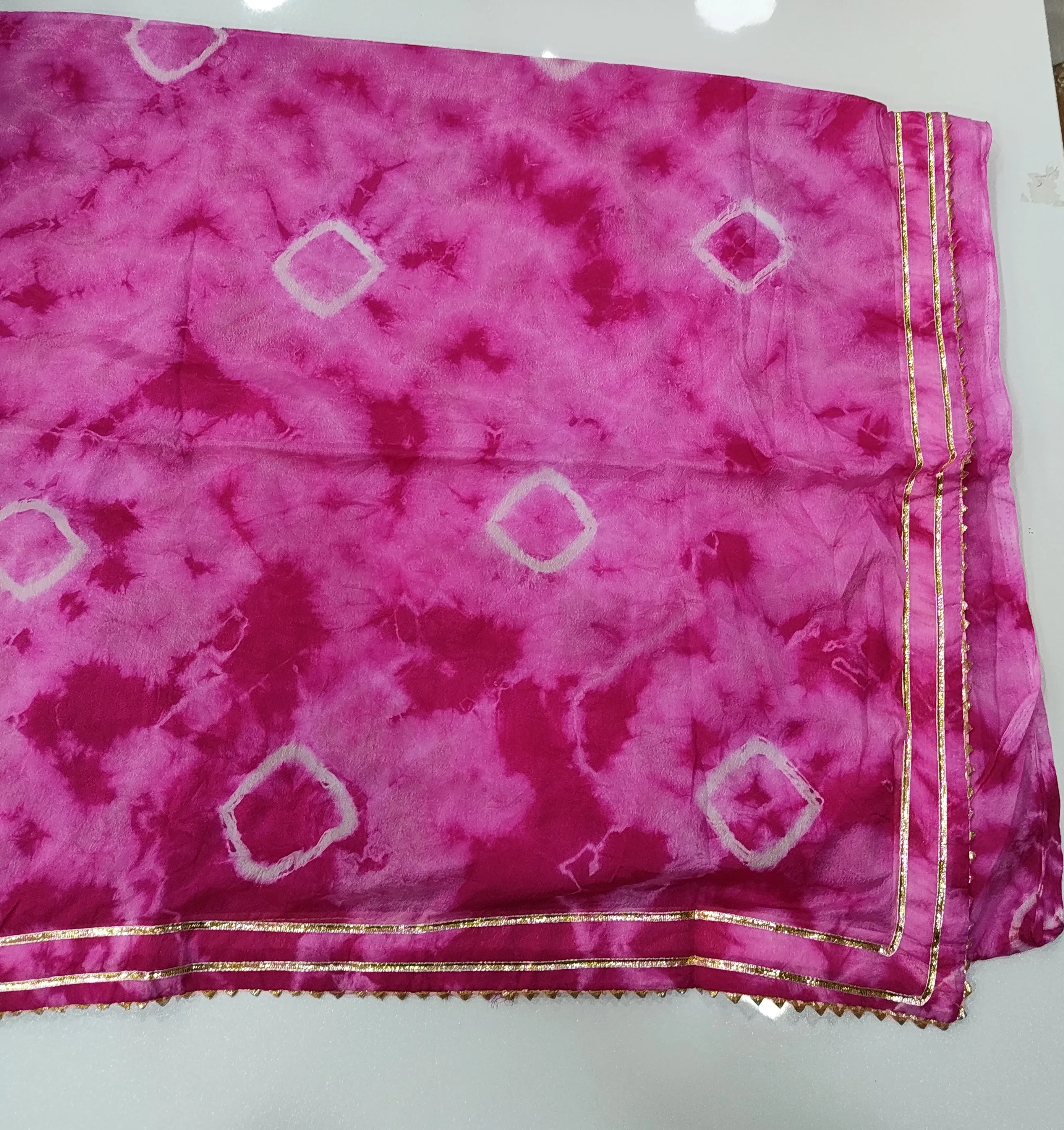 Tie-Dye Saree view 3