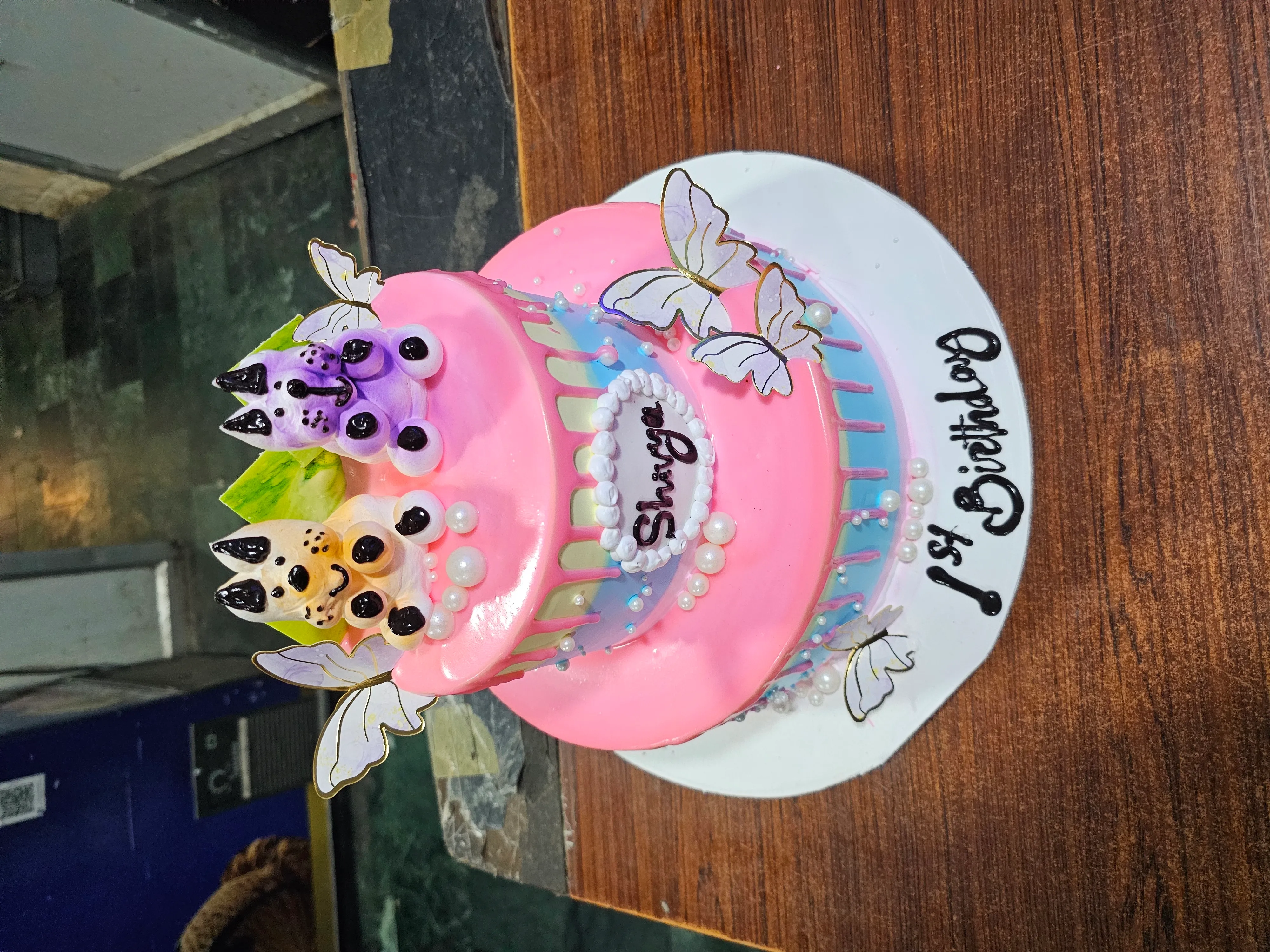 Custom Birthday Cake 1kg view 2