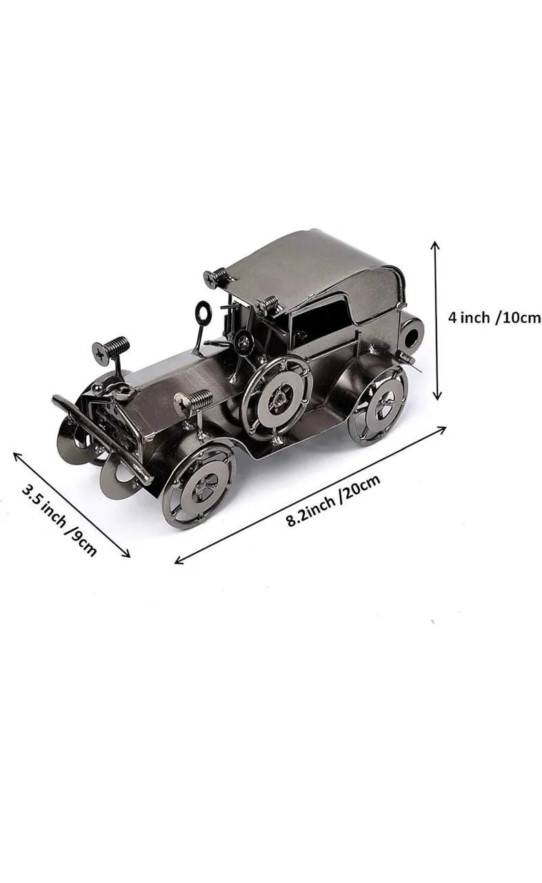 Vintage Metal Car Model view 4