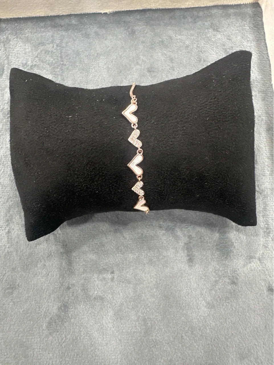 Heart Link Bracelet view 2