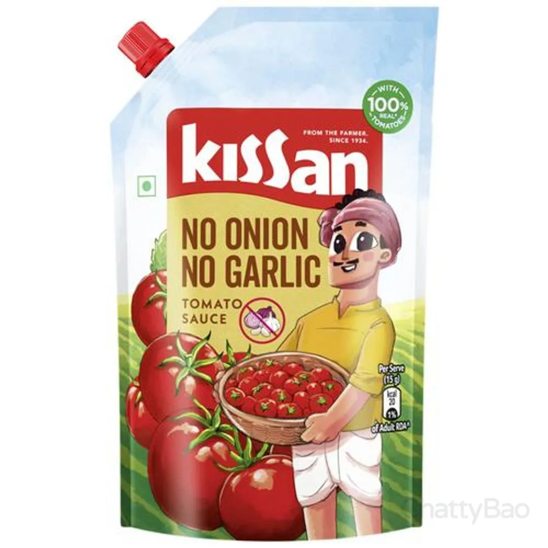 Kissan No-Onion No-Garlic Tomato Sauce 425 g view 2