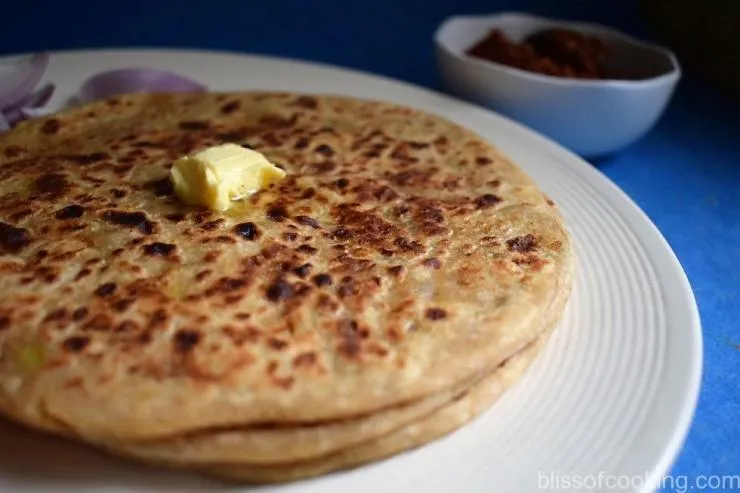 Aloo Pyaz Paratha 1pcs view 5