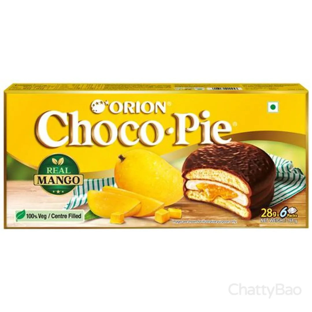 Orion Mango Choco Pie 6 Pieces view 2