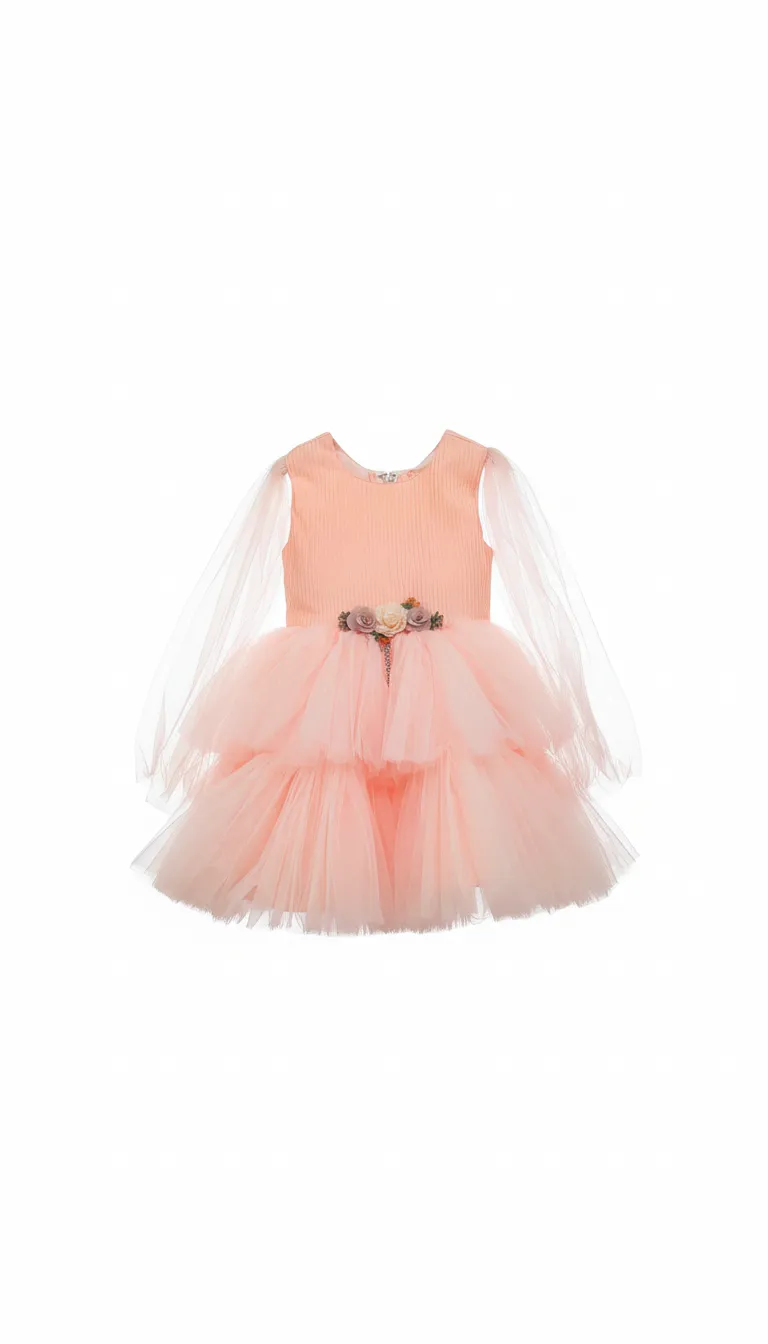 Girls Fancy Frock-s view 2
