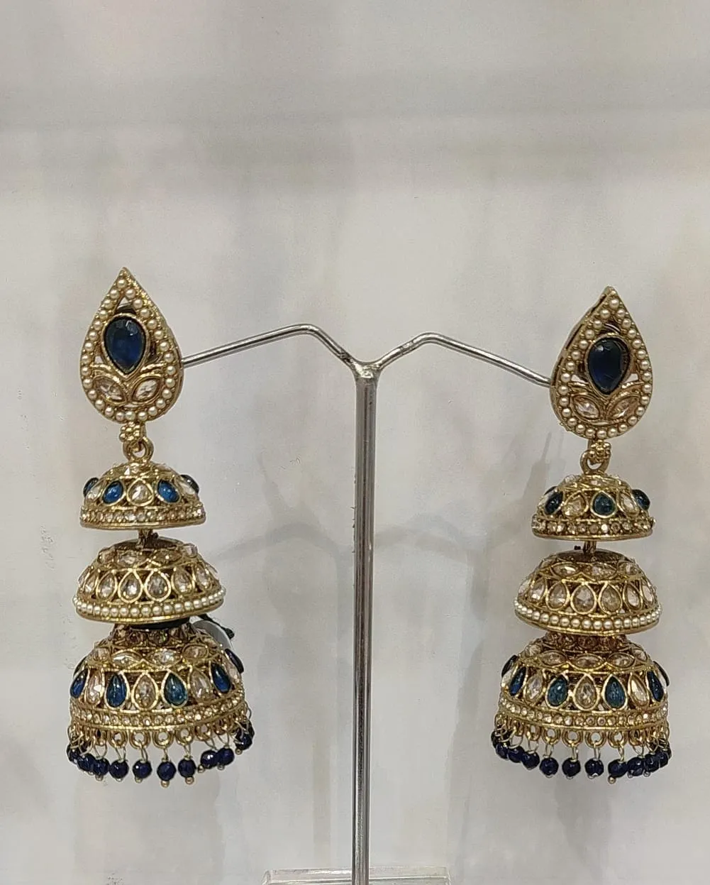 Rivers Ad Jhumka Earrings view 2