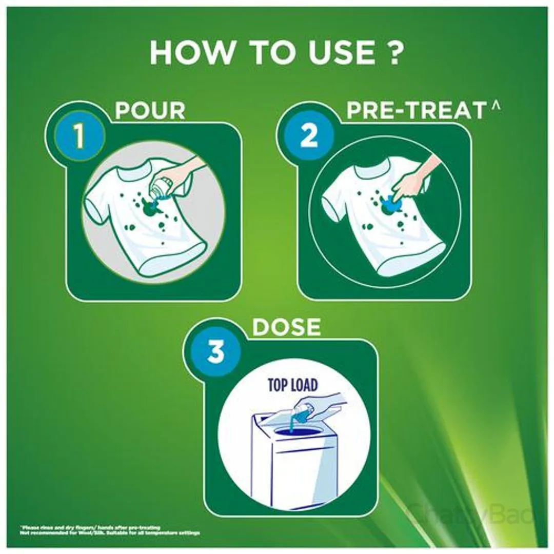 Ariel Matic Liquid Detergent Top Load 1 L view 5