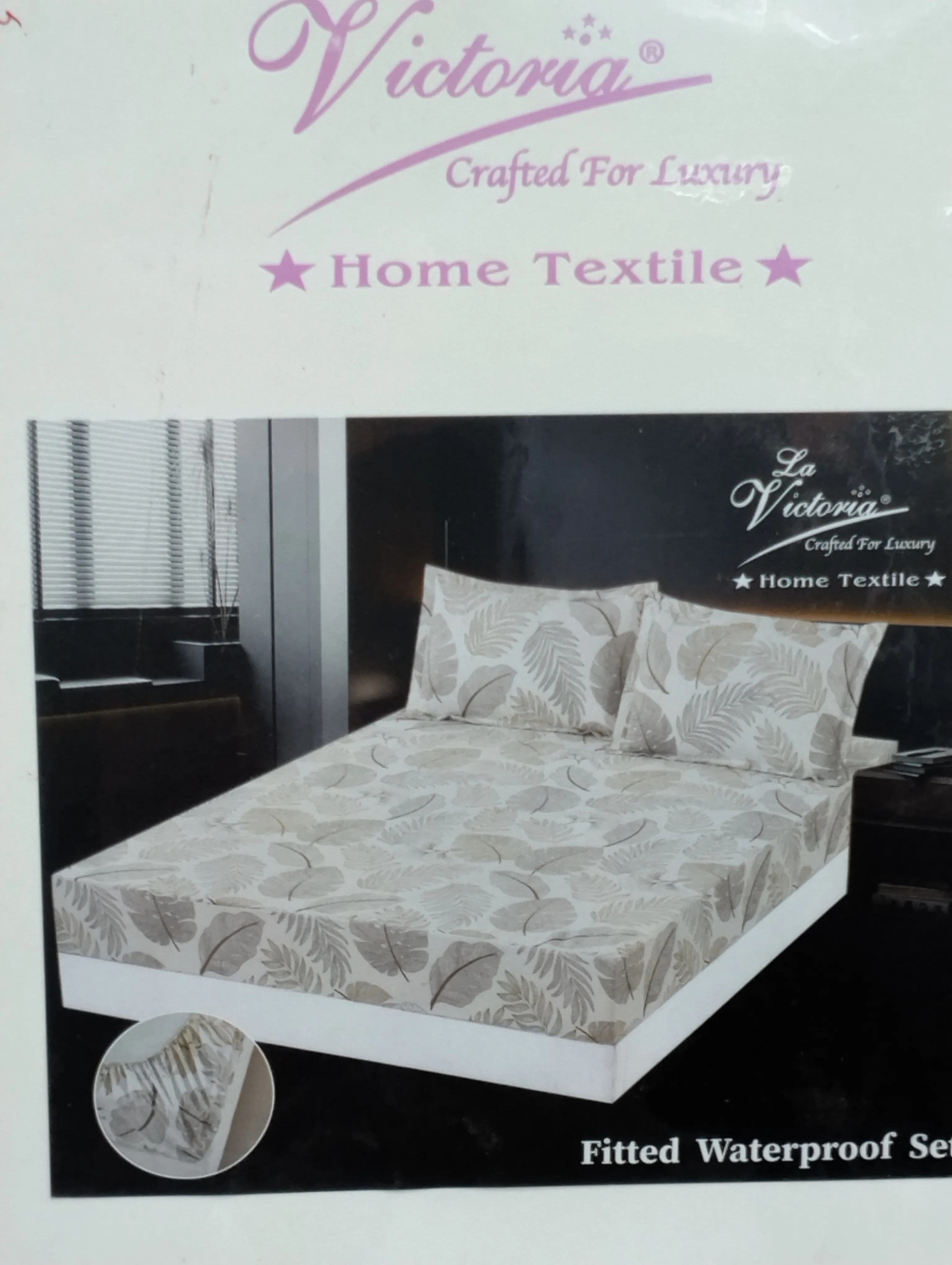 Victoria Home Textile Fitted Waterproof Set view 2