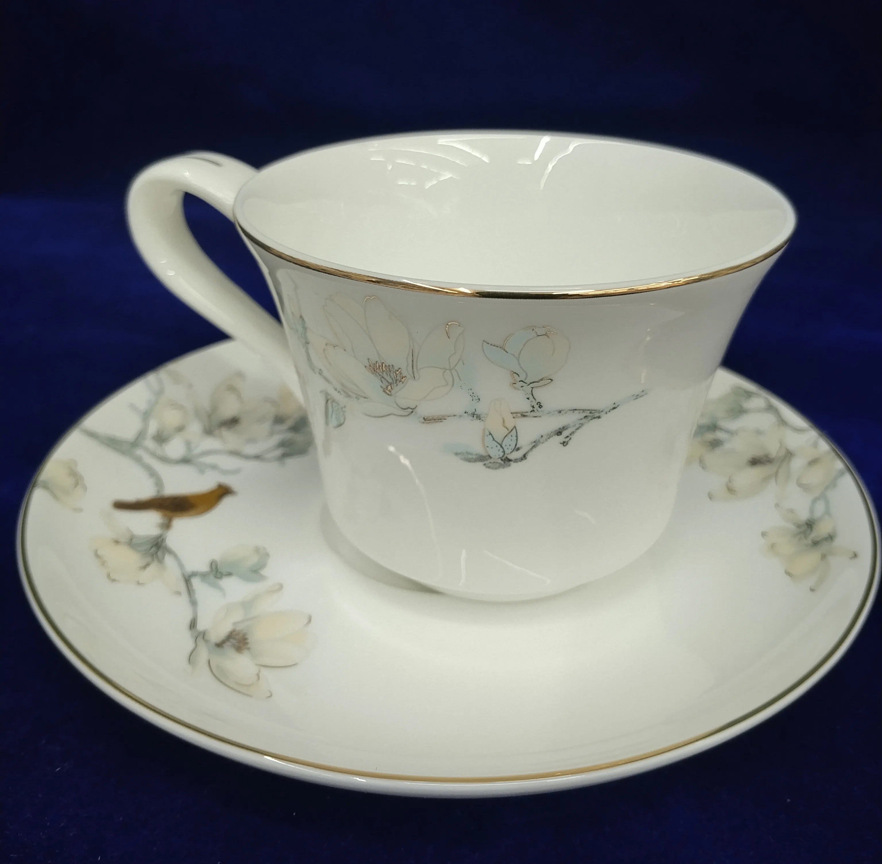 Fine China Teacup and Saucer view 2