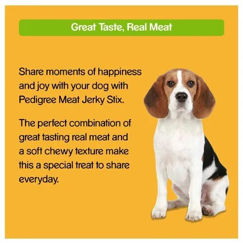 Pedigree Meat Jerky Stix Adult Bacon Dog Treats 60 g view 4