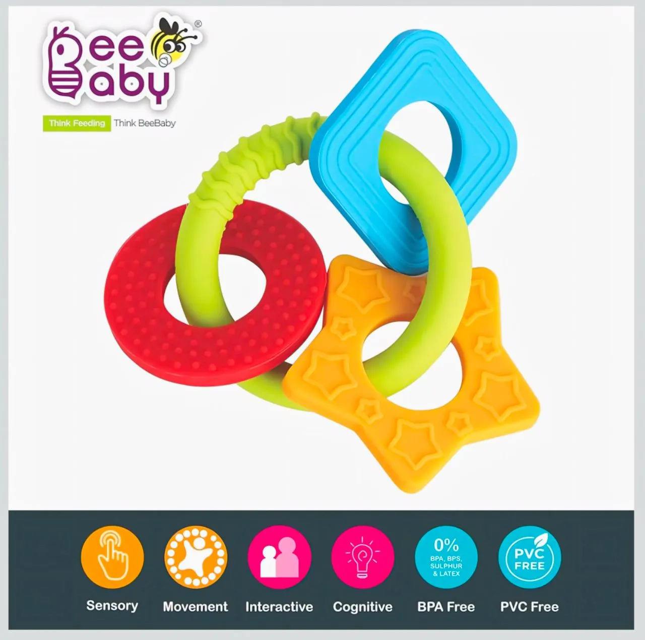Colorful Teether Set view 3