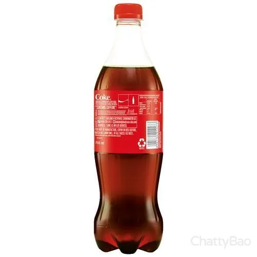 Coca Cola Soft Drink 750 ml view 2