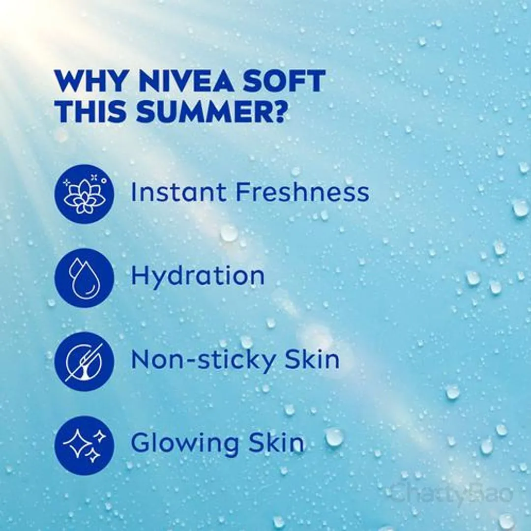 NIVEA Soft Light Moisturizer 200 ml view 3