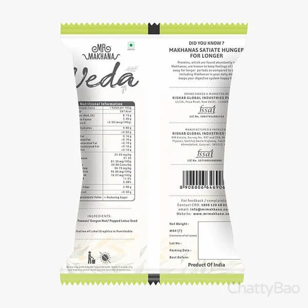 Mr Makhana Veda Premium Raw Makhana 100 g view 2