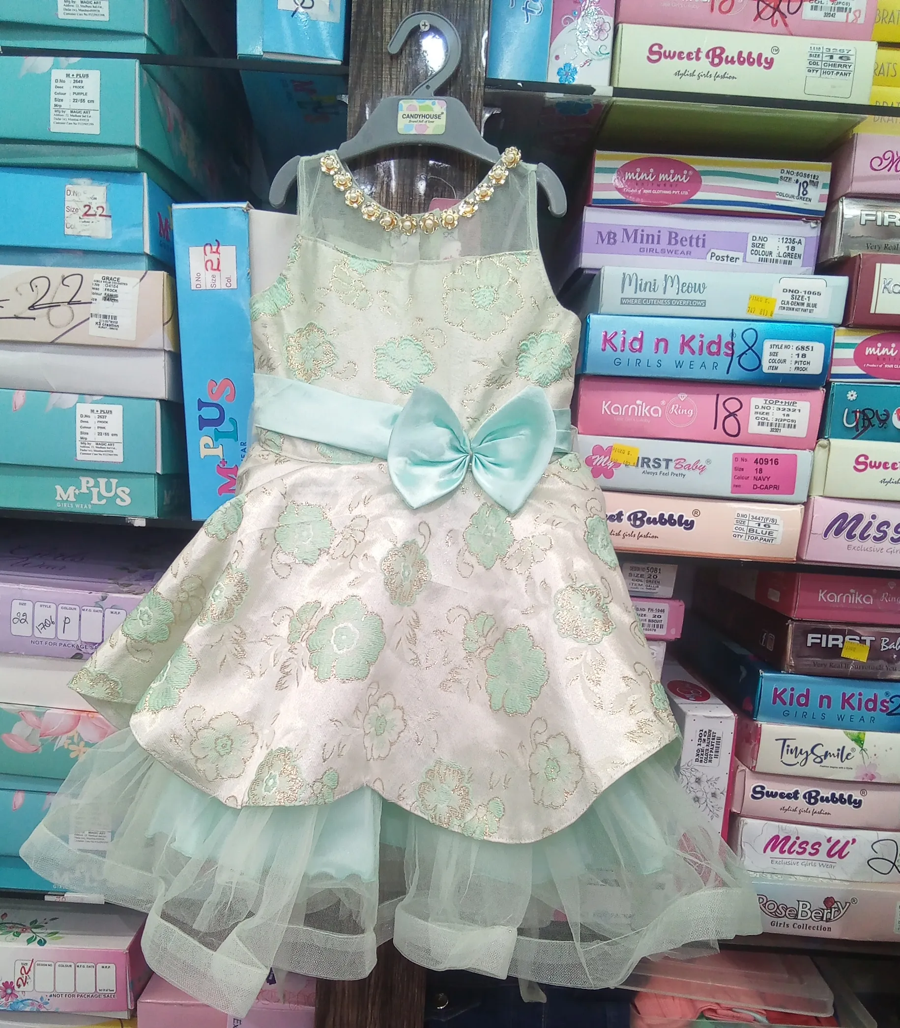 Girls Fancy Frock,S view 3