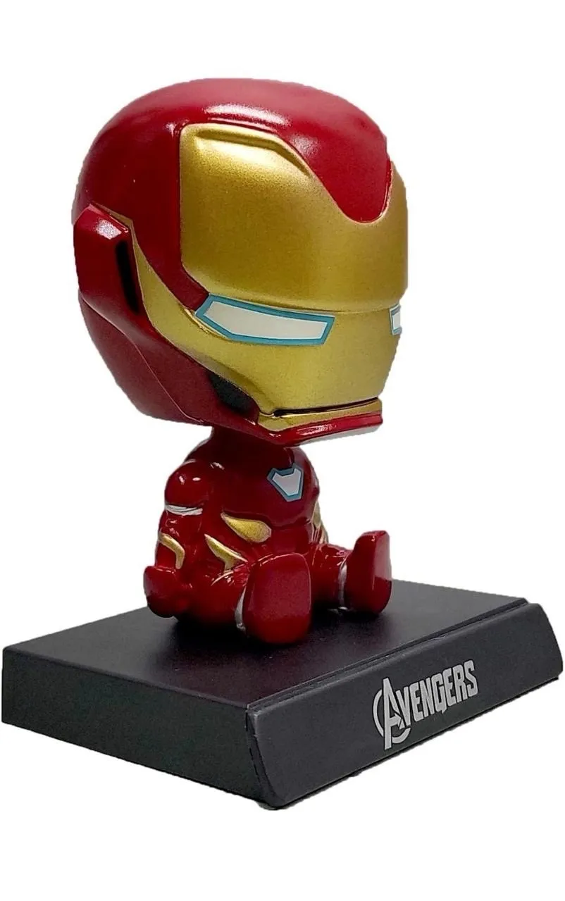 Spring Neck Avengers Iron Man Bobblehead view 4