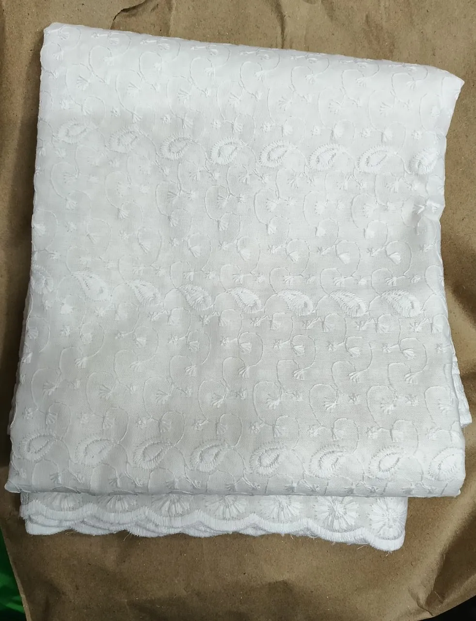 Embroidered Cotton Saree view 2