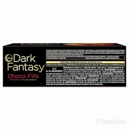 Sunfeast Dark Fantasy - Choco Fills Cookies 75 g view 2