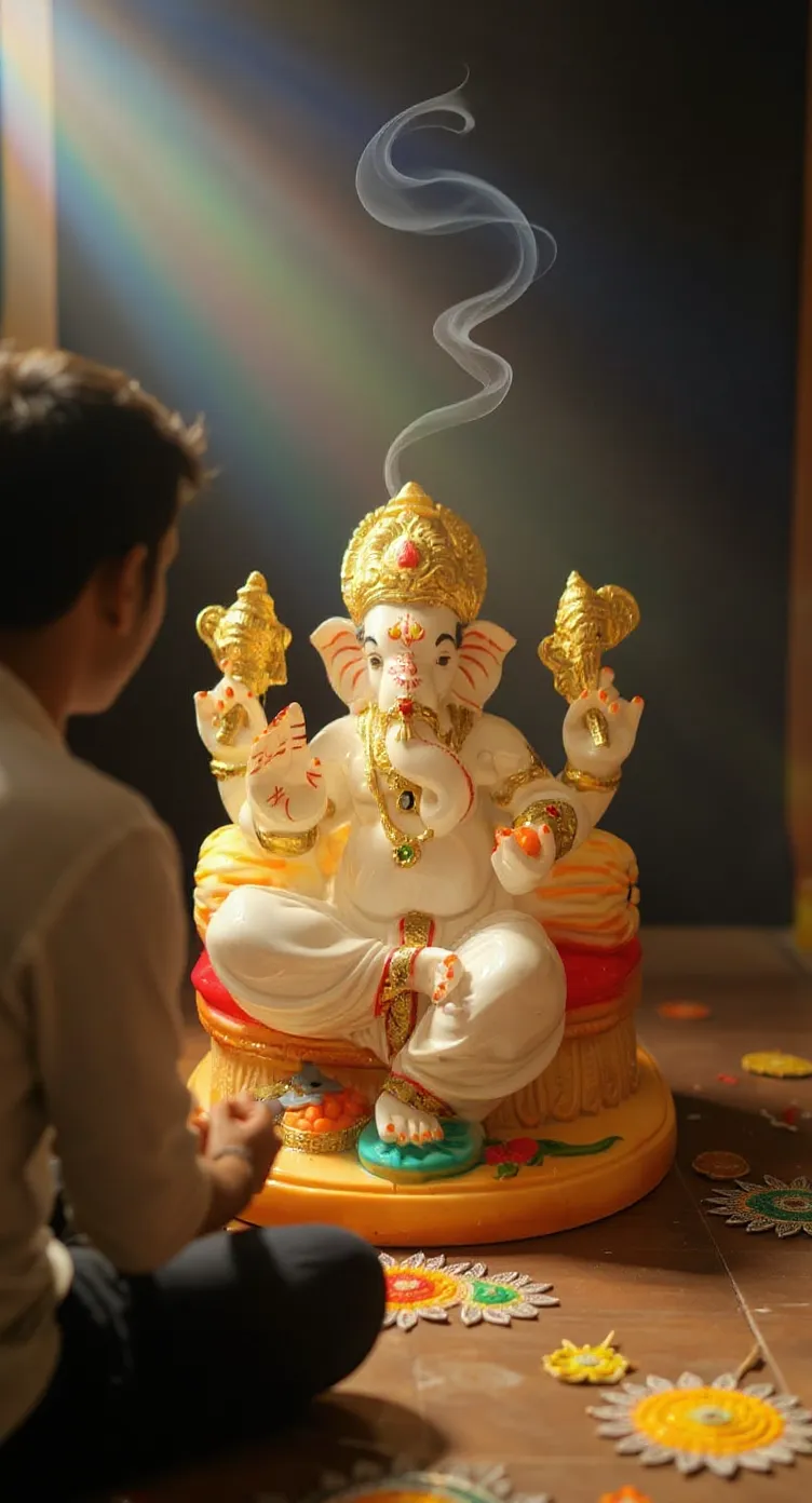 Decorative Ganesh Statue view 5