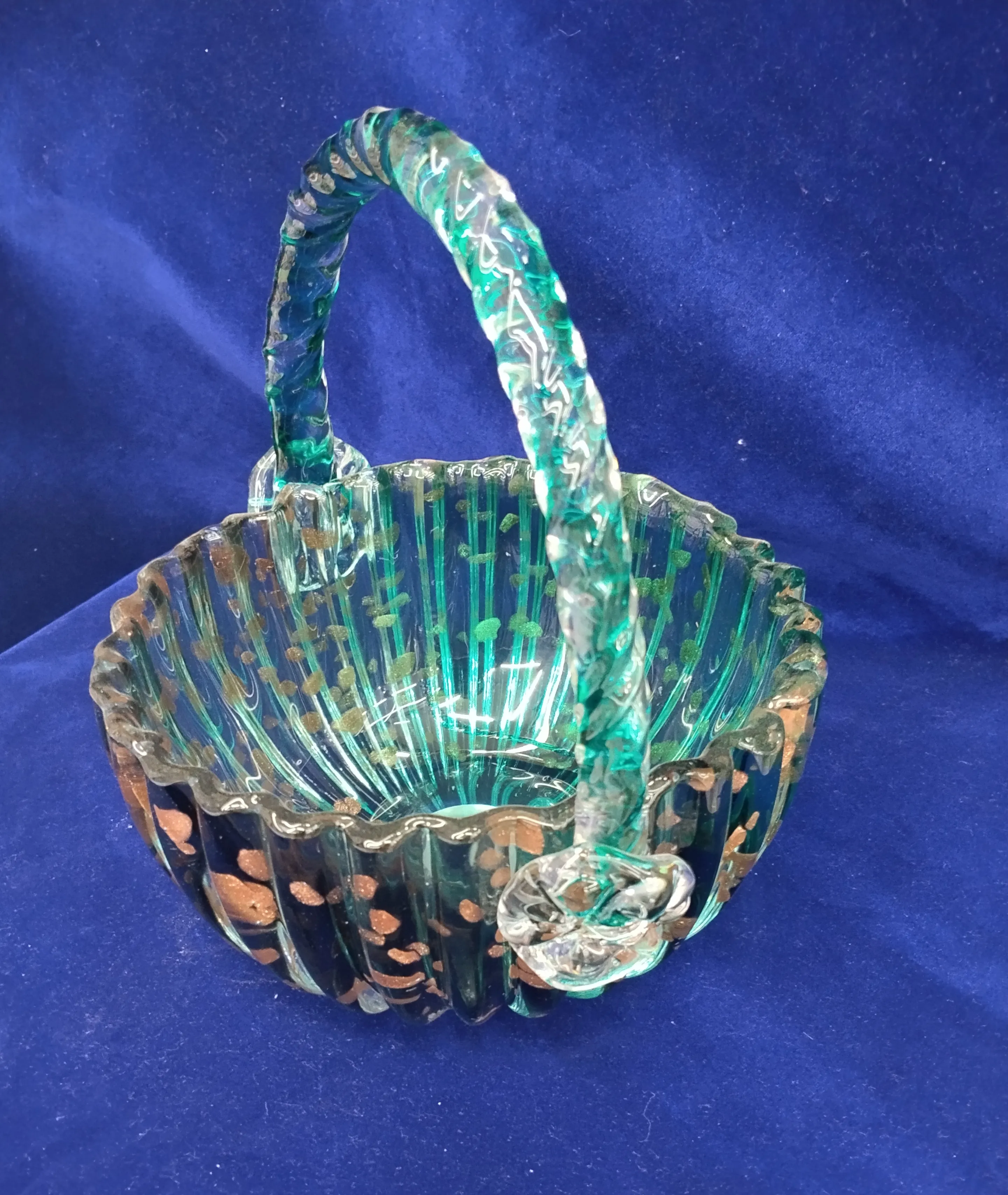 Decorative Glass Basket view 2