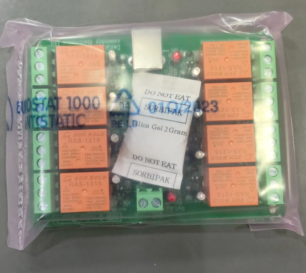 USB Eight Relay Board Denkovi DAE-CB/RO8-12V-USB view 2