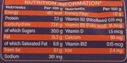 Cadbury Bournvita Biscuits 46.5 g view 3