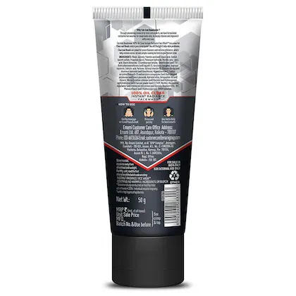 Emami Fair and Handsome Oil Clear Instant Radiance Face Wash 50 g view 2