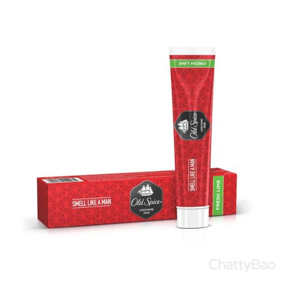 Old Spice Lather Shaving Cream - Fresh Lime 70 g view 2