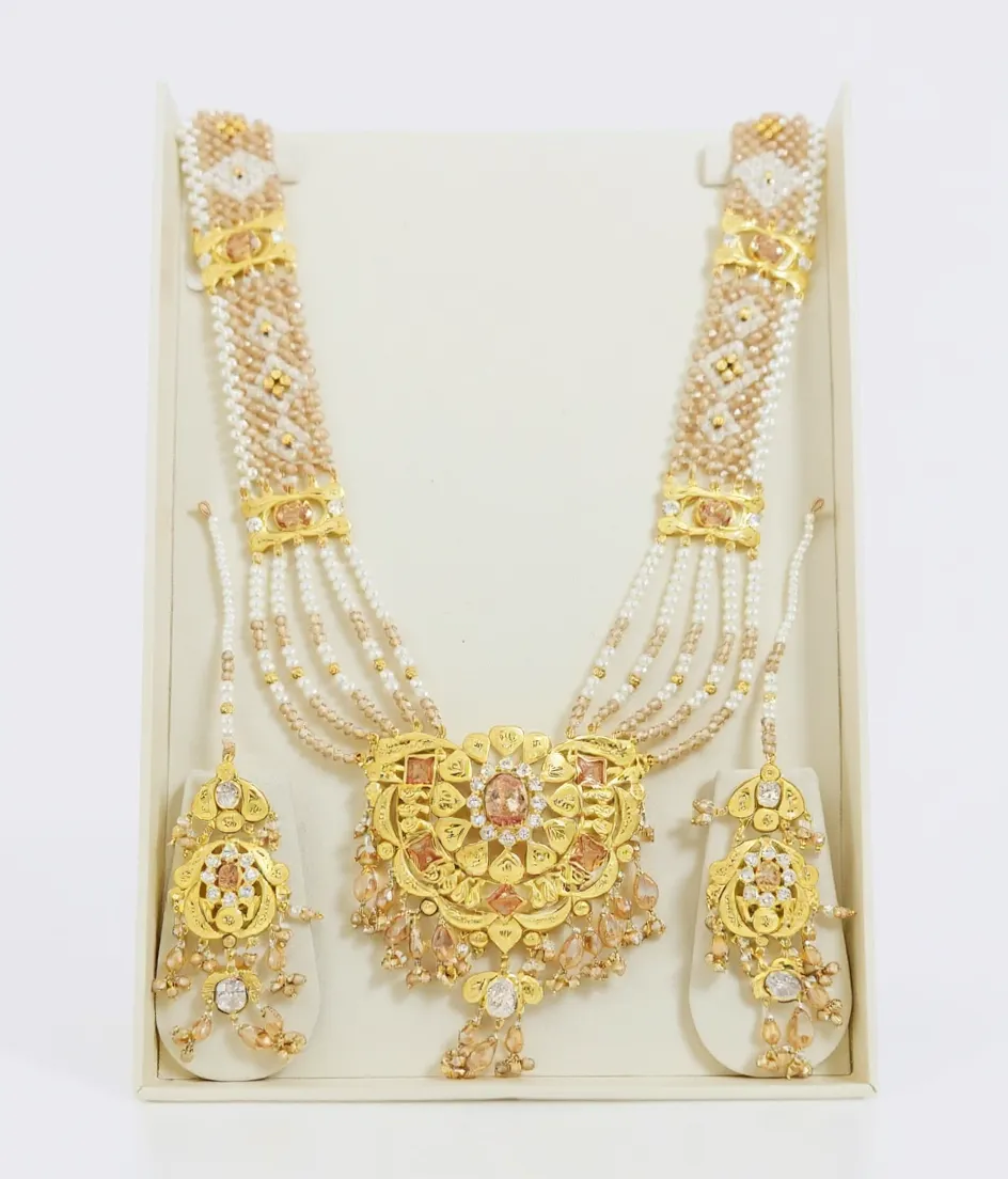 Gold Jodhpuri Set view 2