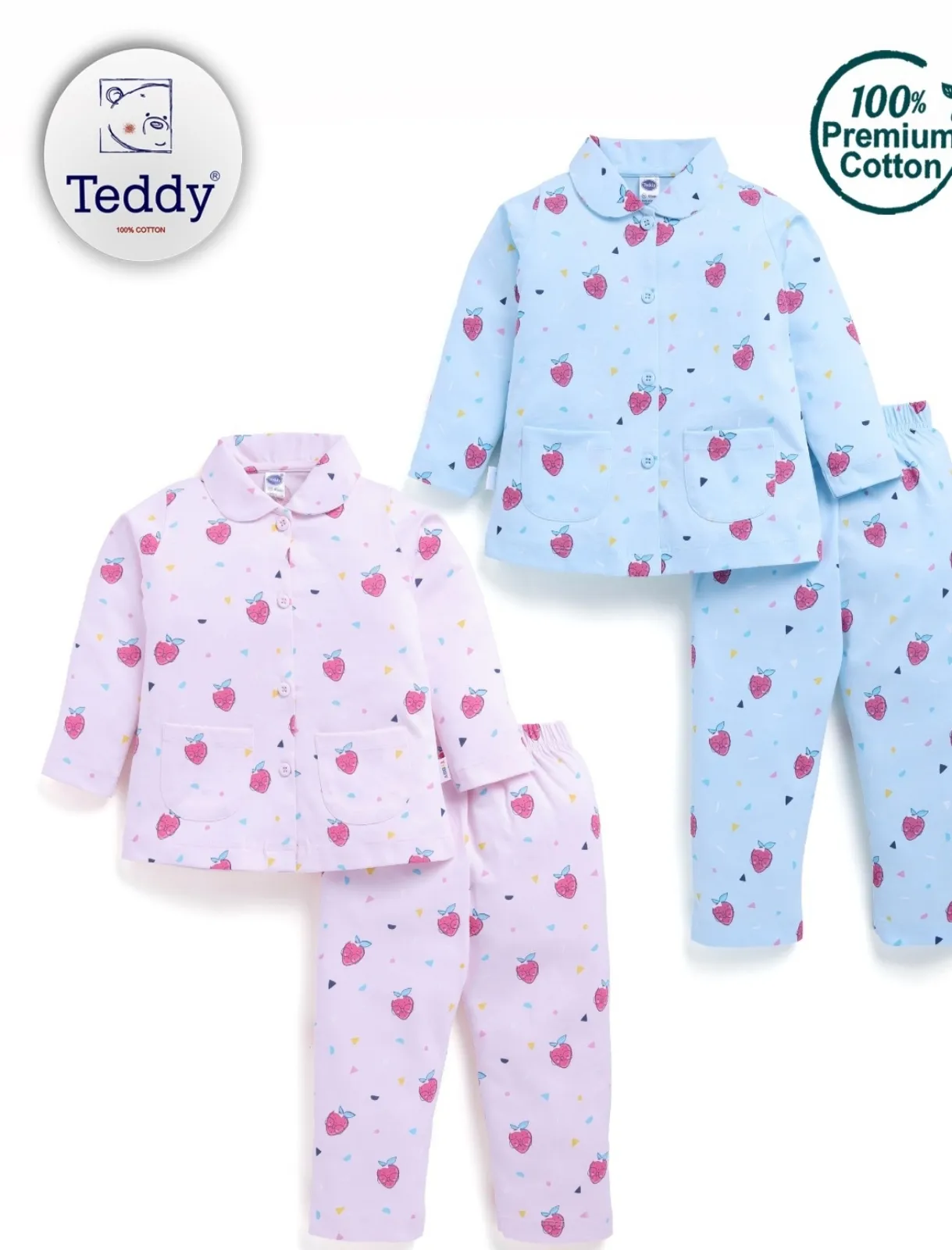 Teddy Kids Night Suit,,, view 2