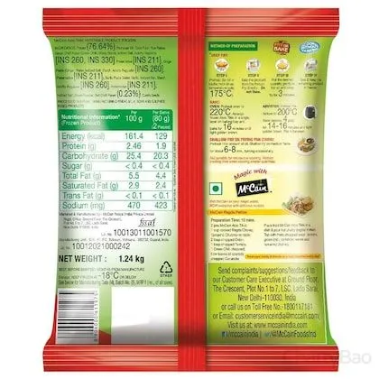 McCain Aloo Tikki 1.24 Kg view 2