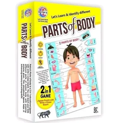 Let's Learn Parts Of Body Puzzle, 3+, 1 Pcs view 2