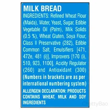 English Oven Milk Bread 400 g view 5