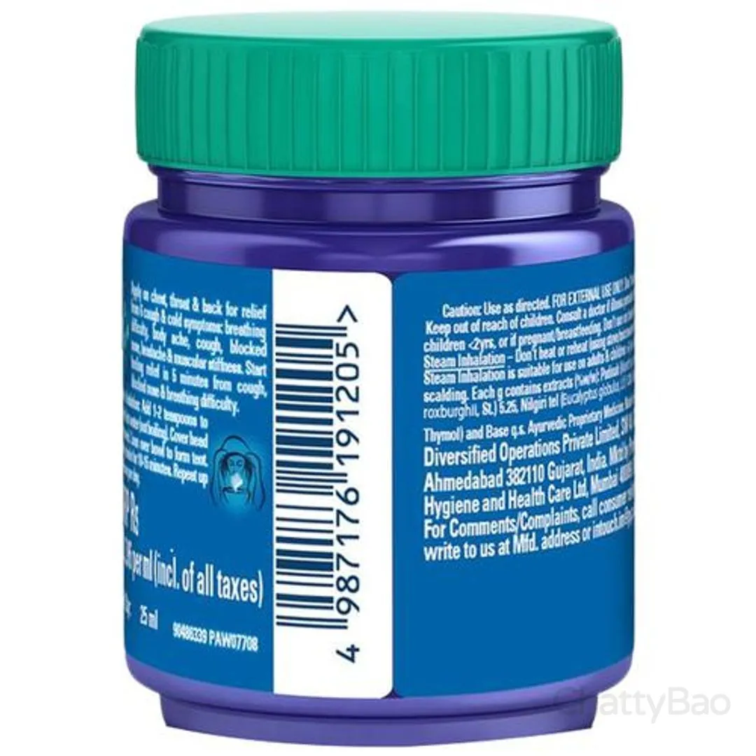 Vicks Vapo Rub 25 ml view 2