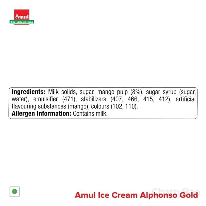 Amul King Alphonso Gold Ice Cream 1 L view 5