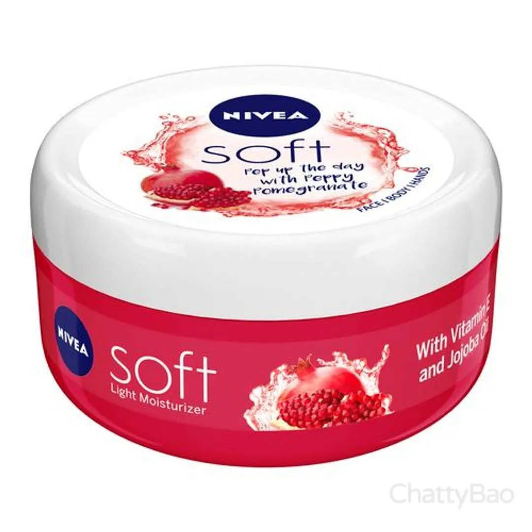 NIVEA Light Moisturizer Cream - Soft Peppy Pomegranate 50 ml view 2