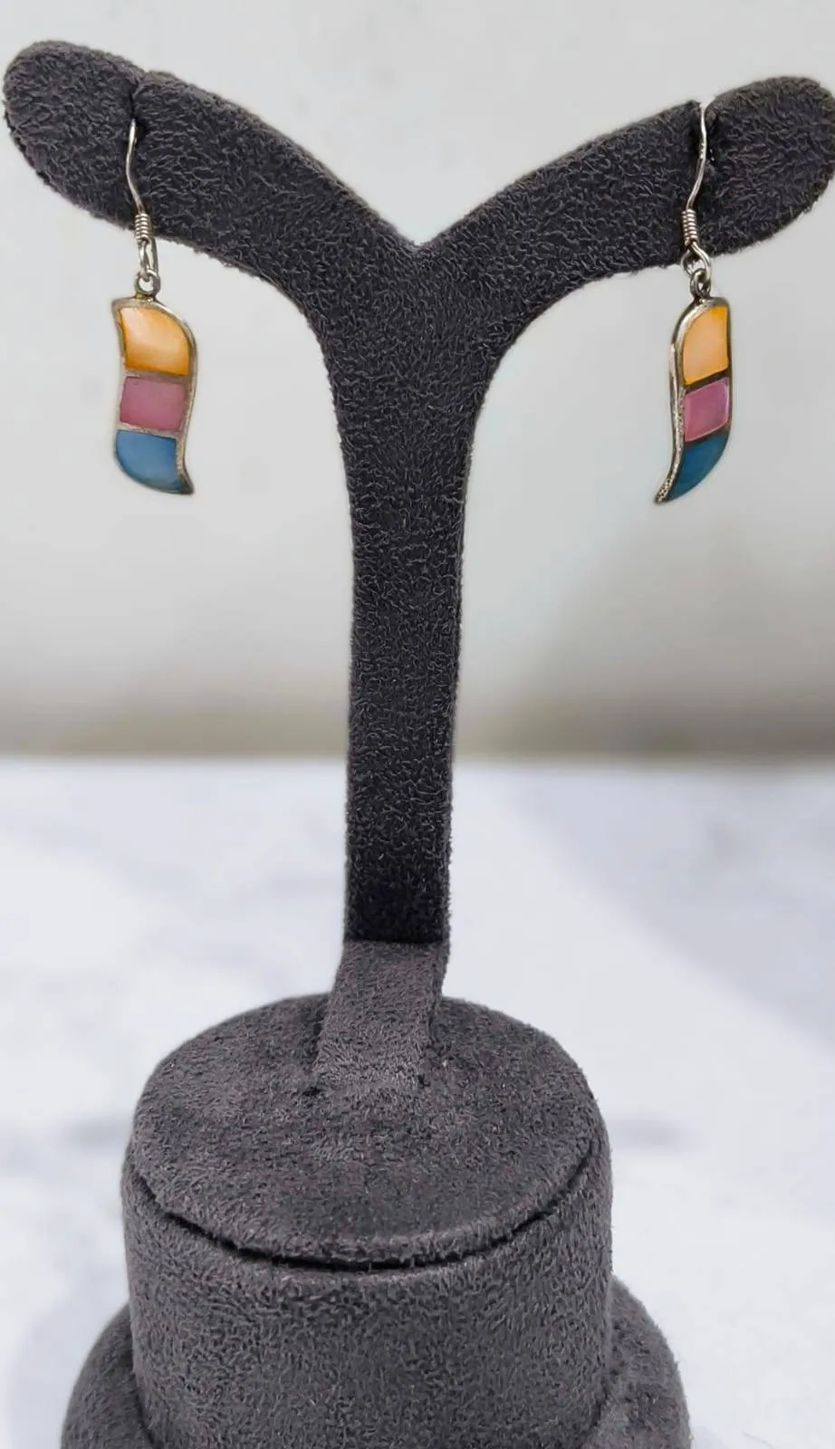 Stained Glass Earrings (AVSER-03) view 3