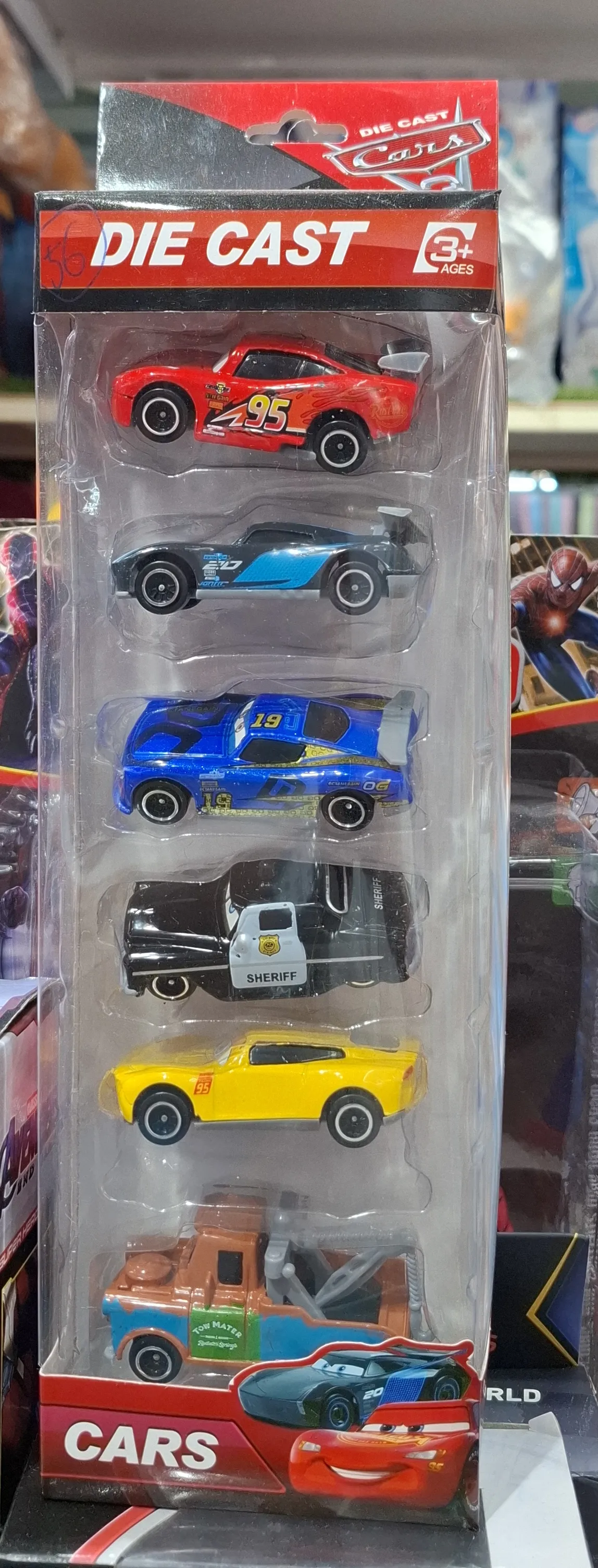 Disney Cars Die Cast Set view 2