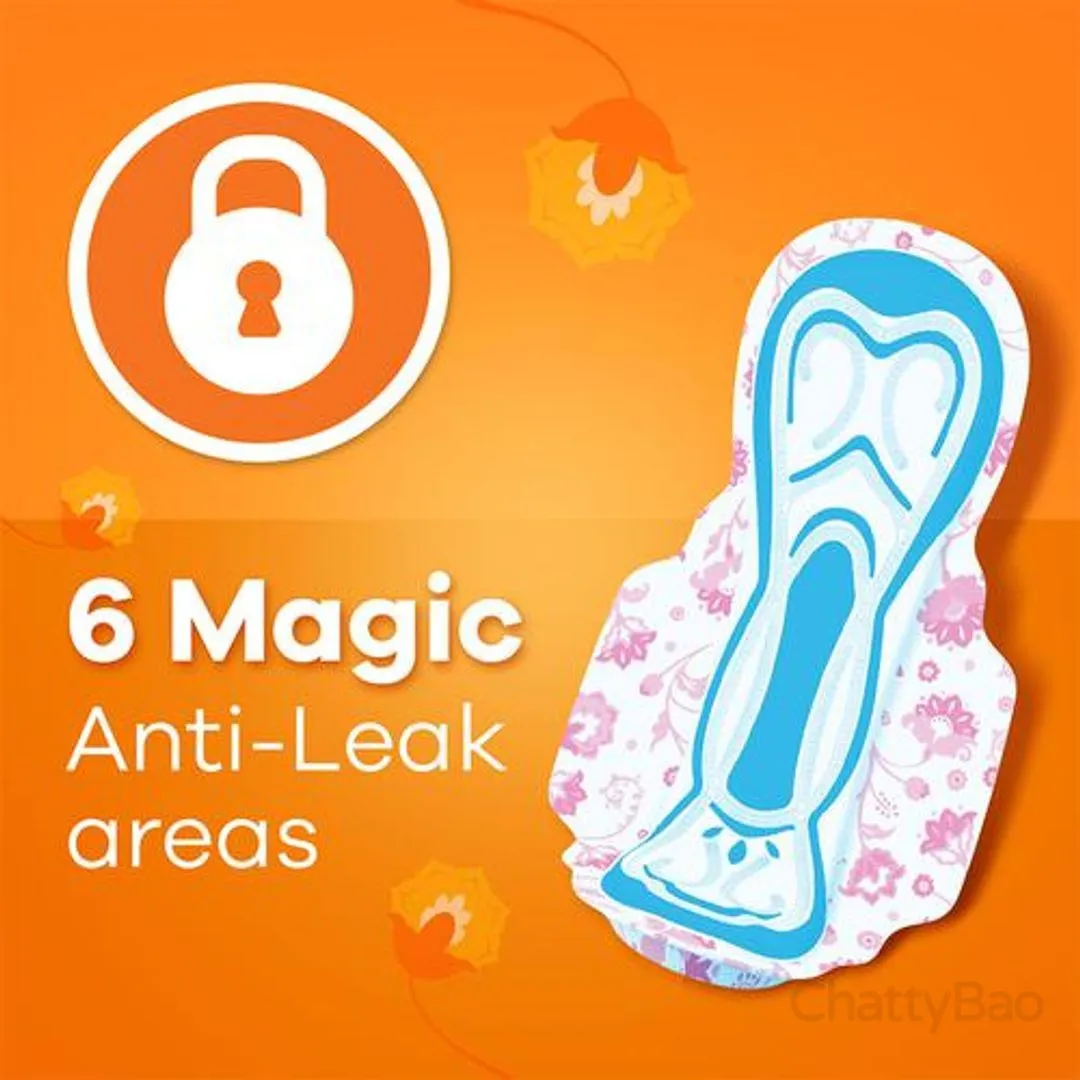 Whisper Choice Sanitary Pads XL 6 Pieces view 2