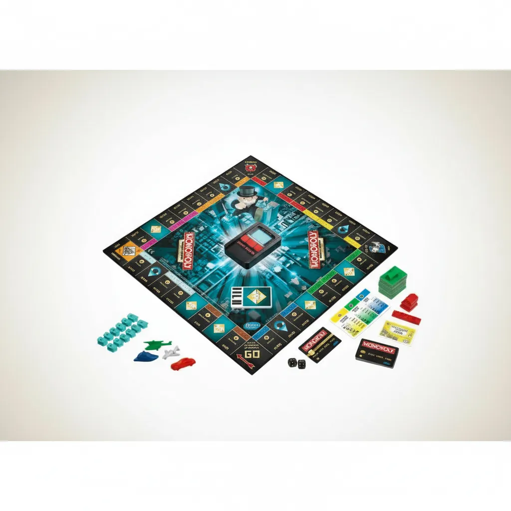 Monopoly Ultimate Banking Edition Board Game, Includes Electronic Banking Unit, Fun Christmas Board Game for Families and Kids, Strategy Game for Kids Ages 8+, Best Birthday Gift view 2