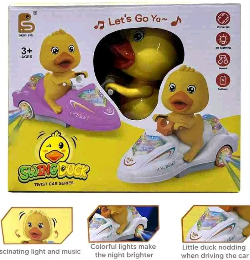 Swing Duck, Yellow, 3+, 1 Pcs view 2