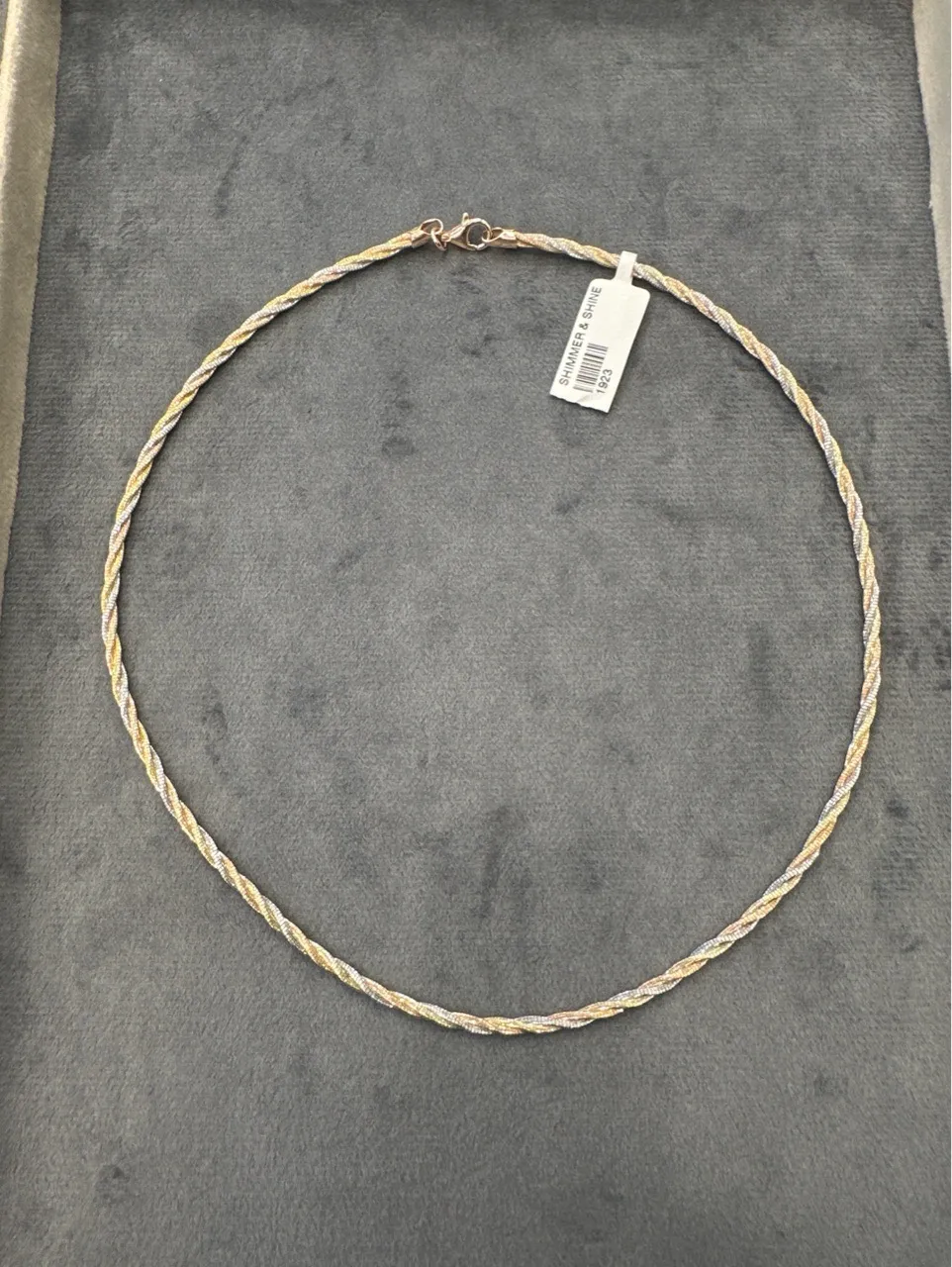 Elegant Twisted Necklace view 2